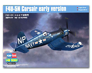 Hobby Boss 1/48 scale aircraft models 80390 F4U-5N Pirate Shipborne Night Fighter Early Stage *
