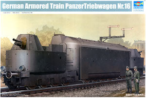 Trumpeter 1/35 scale model 00223 World War II German heavy armored train Nr.16