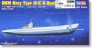 Hobby Boss 1/350 scale models 83508 German Navy IX-C U boat