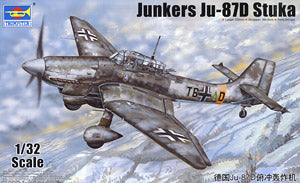 Trumpeter 1/32 scale model 03217 Germany Ju-87D dive bomber *