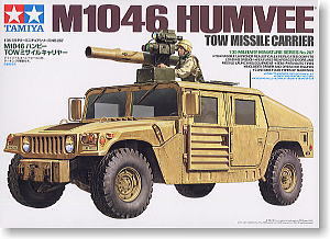 TAMIYA 1/35 scale models 35267 M1046 "Hummer" combat off-road vehicle anti-tank missile carrying type
