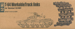 Trumpeter 1/35 scale model 02051 T-64 Series Main Combat Tank with Movable Linked Track