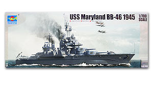 Trumpeter 1/700 scale model 05770 US Navy Corralado BB-46 "Maryland" battleship