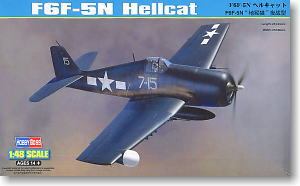 Hobby Boss 1/48 scale aircraft models 80341 F6F-5N hell cat carrier night fighter