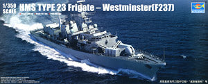 Trumpeter 1/350 scale model 04546 King Navy 23 "Westminster" missile frigate