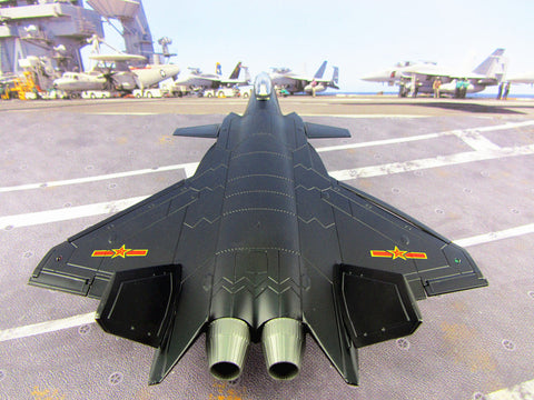 KNL Hobby diecast model 2014 Zhuhai airshow J-20 stealth fighter J-20 fighter aircraft model alloy model 1:60 China Airforce CPLA