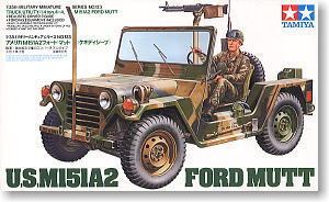 TAMIYA 1/35 scale models 35123 Ford M151A2 Light combat SUV