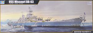 Trumpeter 1/200 scale model 03705 US Navy Iowa class BB-63 "Missouri" battleship