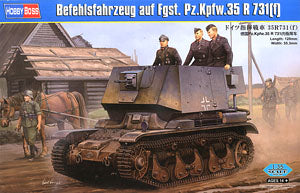 Hobby Boss 1/35 scale tank models 83809 Befehlsfahrzeug auf Fgst Pz.Kpfw.35R 731(f)