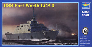 Trumpeter 1/350 scale model 04553 US Navy Freedom Level LCS-3 Fort Worth Battle Tanker *