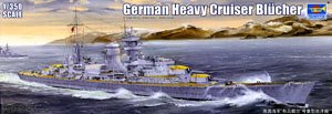 Trumpeter Scale military models 05346 German Navy Heavy Cruiser Blucher