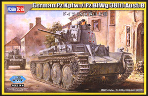 Hobby Boss 1/35 scale tank models 80138 Pz.Kpfw. /Pz.BfWg 38(t) Ausf. B