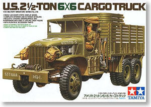 TAMIYA 1/35 scale models 35218 World War II US 2.5-ton 6X6 truck