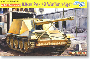 1/35 scale model Dragon 6728 Artex - Rhine Metal Universal Weapon Carrier 8.8cm PaK43 Type