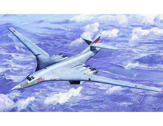 Trumpeter 1/72 scale model 01620 Tu-160 pirate flag supersonic bomber