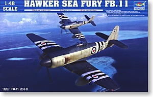 Trumpeter 1/48 scale model 02844 Hawkeian anger FB.Mk.11 shipboard fighter bombera