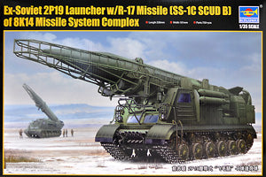 Trumpeter 1/35 scale model 01024 Soviet 2P19 "Scud B" motorized ballistic missile launcher