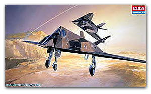 ACADEMY 12475/2107 F-117A Nighthawk light bomber