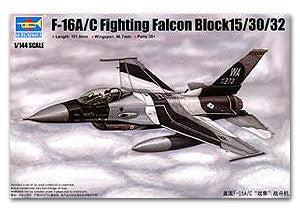 Trumpeter 1/144 scale model 03911 F-16A / C falcon fighter "BLOCK15 / 30/32"
