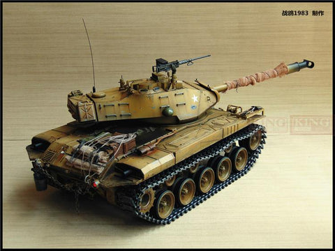 KNL HOBBY 1/16 RC Bulldog M41A3 tank model remote control OEM coating of paint to do the old HengLong