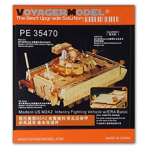 Voyager PE 35470m2 a2 bradley infantry fighting vehicle reshipment of upgrade a metal etchings ( t club )