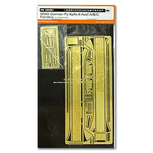 Voyager PE35281 Metal etchings for the revamping of 2 light combat vehicle A / B / C airfoil