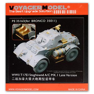 Voyager model metal etching sheet PE35163 deer hunting Mk.I wheeled armored reconnaissance vehicle upgraded with metal etch Kit