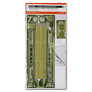 Voyager model metal etching sheet PE 35187 metal etching parts for upgrading fenders of german chariot 4 in world war ii