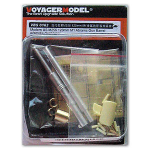 Voyager model metal etching sheet VBS0163 American M1A1/M1A2 main battle tank with M256 artillery metal cannon and smoke bomb.