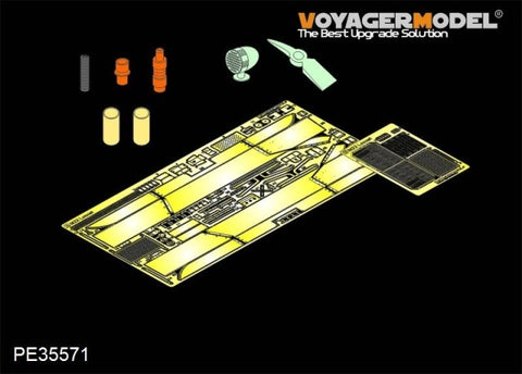 Voyager PE35571 M22(T9E1) Metal etching for upgrading of Paratroopers Airborne Tank Bristish version