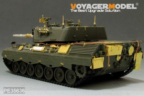 Voyager model metal etching sheet Metal etch Voyager model metal etching sheet PE35636 Leopard 1A4 main battle tank upgrade (Meg)