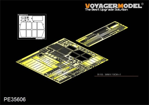 Voyager model metal etching sheet PE35606 Metallic etching for upgrading and upgrading of Beijing BJ212 Light Off-road vehicle