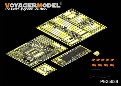 Metal etchings for Voyager model metal etching sheet PE35639 1 light chariot F late production upgrade (Wei Jun)