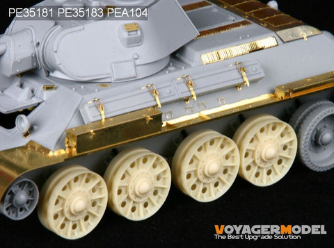 Voyager PE35181 T-34 / 76 STZ Metal etching for the upgrade of the 1941 medium tank