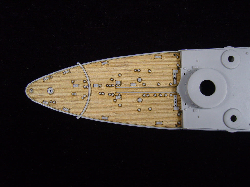 ARTWOX Model Wooden Deck for Trumpeter 05777 Italian Navy Battleship Roman wooden Deck AW20018