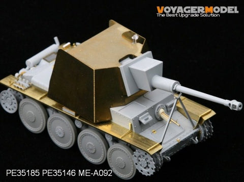 Voyager model metal etching sheet PE35185 38 (t) chassis with 7.5cm metal etch for upgrade of self-propelled anti-tank gun