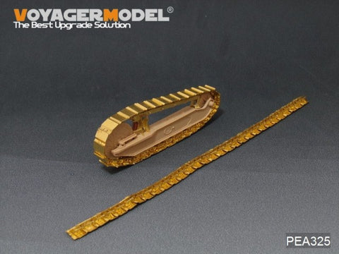 Voyager model metal etching sheet PEA325 Renault FT-17 light duty car tracked metal etch (MENG)