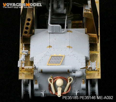 Voyager model metal etching sheet PE35185 38 (t) chassis with 7.5cm metal etch for upgrade of self-propelled anti-tank gun