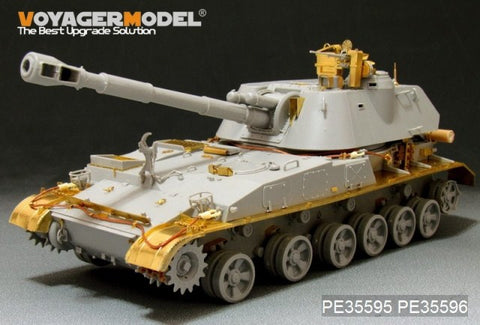 Voyager model metal etching sheet PE35595 2S3 "lily" 152mm self-propelled grenade artillery prophase upgrade for etchant