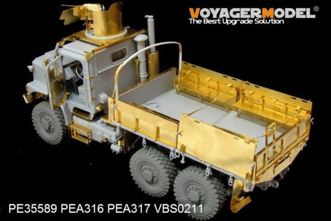 Voyager model metal etching sheet PE35589 Basic metal etching for reconstruction of MTVR armoured truck