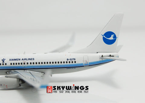 Phoenix 10833 * Xiamen airlines B737 - 700 / w b - 5278 o / c 1 / 400