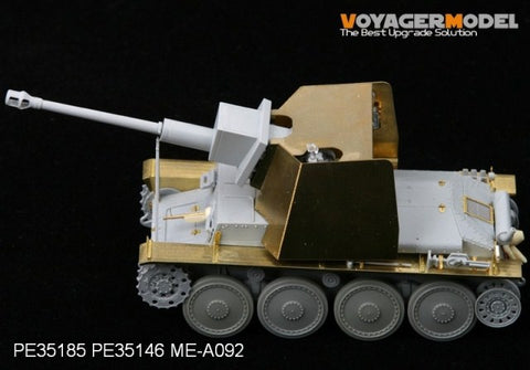 Voyager model metal etching sheet PE35185 38 (t) chassis with 7.5cm metal etch for upgrade of self-propelled anti-tank gun