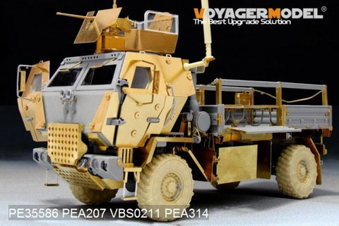 Voyager model metal etching sheet PEA314 M1078 Light Tactical truck armored cab retrofit etch