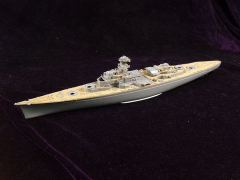 ARTWOX Model Wooden Deck for Revell 05099 Battleship Battleship Tilpitz, Germany AW20014