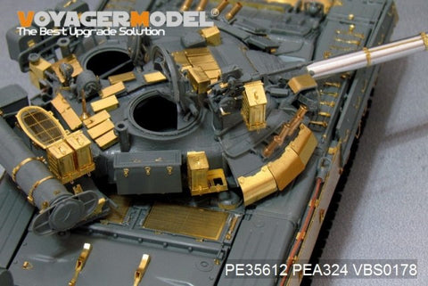 Voyager model metal etching sheet PE35612 T-80U Metallic etching (X-ACT) for upgrading and upgrading of main battle tanks