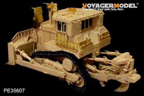 Voyager model metal etching sheet PE35607 D9R armored bulldozer "Teddy Bear" upgraded with metal etch.