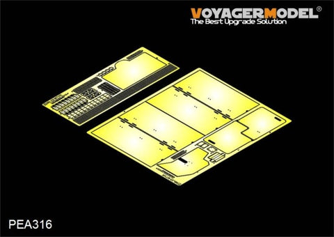 Voyager pea 316 additional armored metal etchers for U.S. mtvr trucks