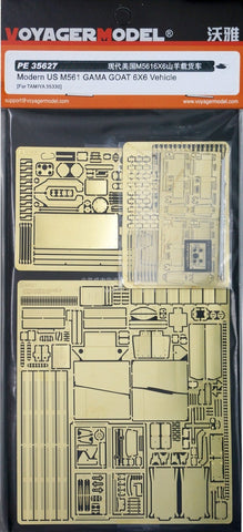 Voyager model metal etching sheet PE 35627 U.S. m561 " gamma goat" hinged metal etcher for off-road trucks