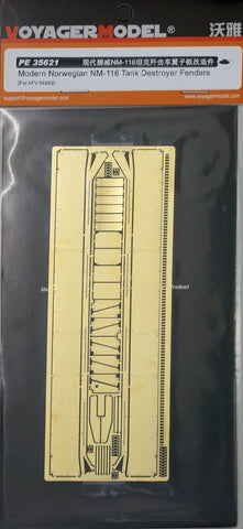 Voyager model metal etching sheet PE35621 Metal etch for airfoil upgrading and upgrading of Norwegian NM-116 light combat vehicle