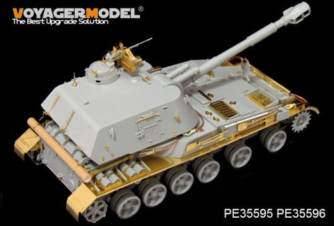 Voyager model metal etching sheet PE35595 2S3 "lily" 152mm self-propelled grenade artillery prophase upgrade for etchant